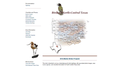 Desktop Screenshot of nctexasbirds.com